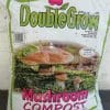 A bag of DoubleGrow mushroom compost fertiliser.