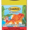 A close-up of a package of Daro Goldfish Tonic.