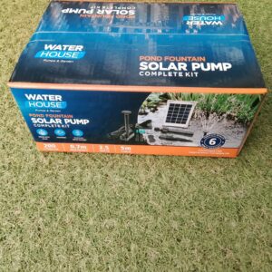 SOLAR POND PUMP COMPLETE KIT