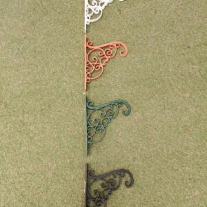 PLASTIC WALL BRACKET WHITE / TERRA / GREEN / BLACK