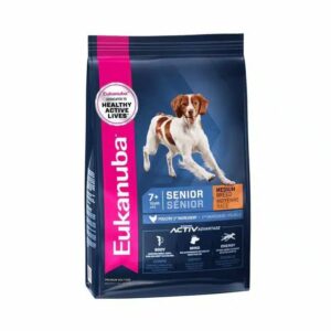 EUKANUBA ACTIVE ADVANTAGE MEDIUM BREED SENIOR DRY DOG FOOD 15KG