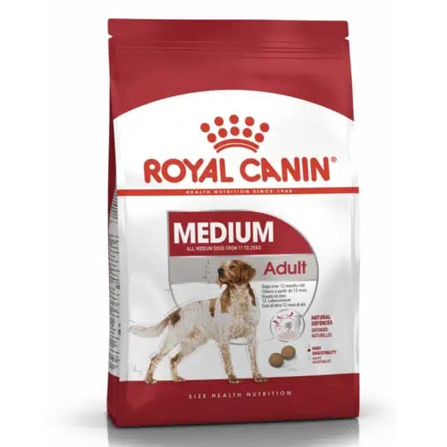  CANIN フードル 15キロ MED ADULT 15KG - Stodels